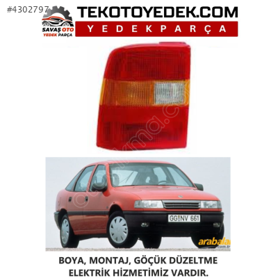 VECTRA A ARKA STOP SAĞ SOL 1988 1989 1990 1991 1992 / KAMPANYA