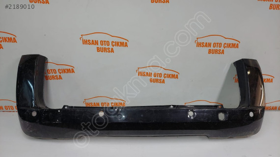 Fiorino Nemo Bipper arka tampon orijinal siyah