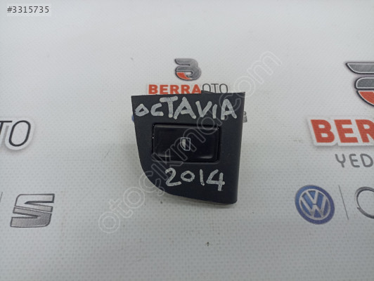 5E0867186 SKODA OCTAVİA CAM DÜĞMESİ