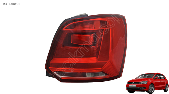 6C0945096 VW POLO 2015-2017 SAĞ STOP LAMBASI