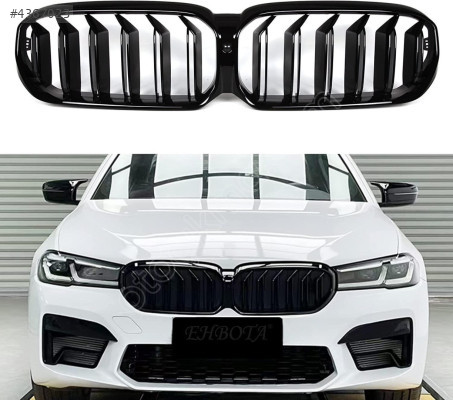 51138080591 M5 BMW G30LCİ 2020 ÖN PANJUR BÖBREK PİANO BLACK