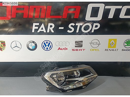 VOLKSWAGEN CADDY ORJİNAL GÜNDÜZ LEDLİ SAG ÖN FAR