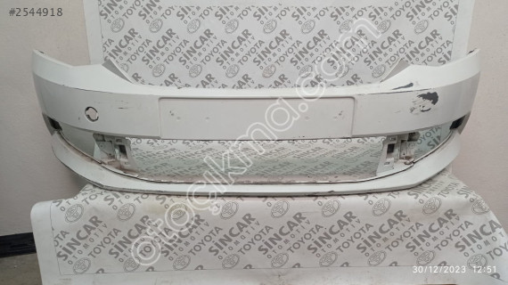 SKODA FABİA 2014 2019 ÖN TAMPON ÇIKMA ORJİNAL