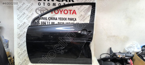 TOYOTA COROLLA 2007 2012 SOL ÖN KAPI ÇIKMA ORJİNAL