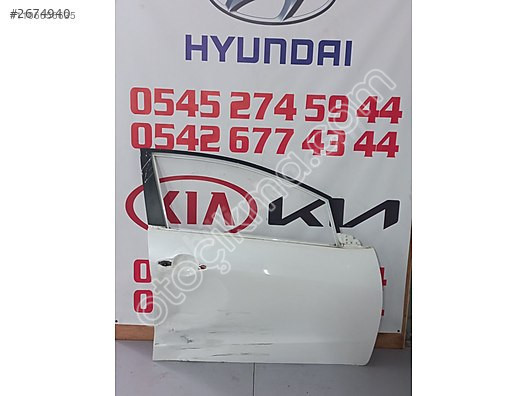 KİA CERATO 2017 SAĞ ÖN KAPI ÇIKMA ORJİNAL