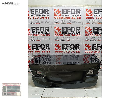 HONDA ACCORD BAGAJ KAPAĞI ÇIKMA ORJİNAL YEDEK PARÇA
