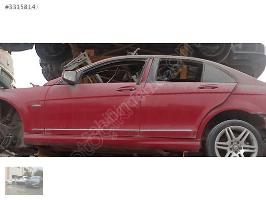 MERCEDES C180 204 SOL ARKA KAPI ÜNALLAR OTO ÇIKMA YEDEK PARÇA