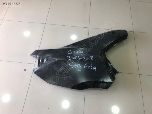 TOYOTA COROLLA 2013-2018 SAĞ ARKA ÇAMURLUK