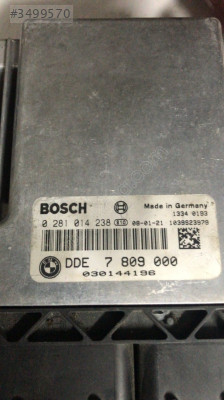 0281014238-BMW E60 E90 DİZEL MOTOR BEYNİ 7809000