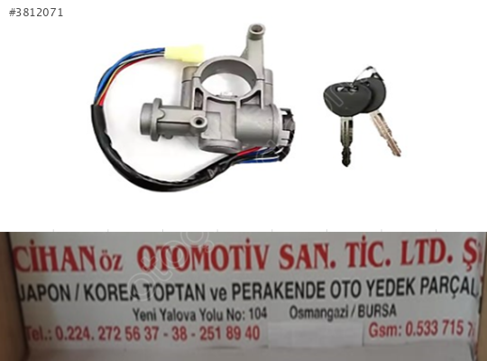 HYUNDAİ H100 KİLİT SETİ PANELVAN 1997-2008 81901-43011