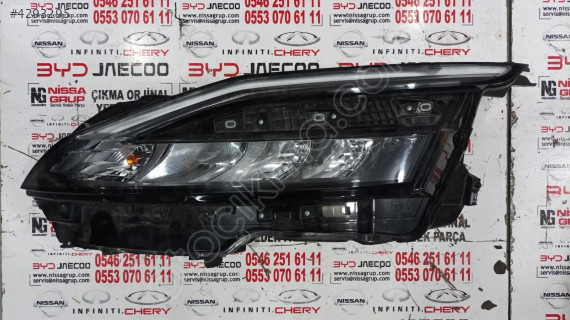 NİSSAN QASHQAİ J12 SOL FAR ÇIKMA YEDEK PARÇA 22-23