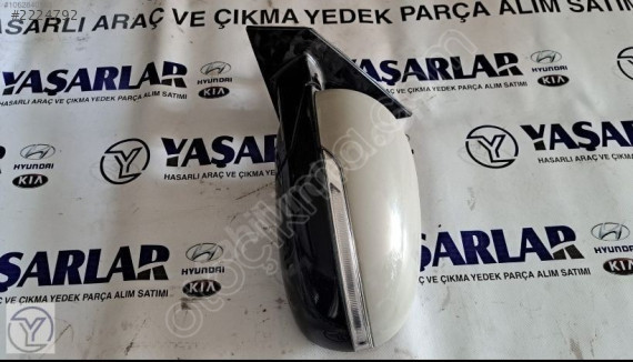 Sorento 2015 Sol Ayna Elektrikli Katlanır Siyalli Sıfır Orj.