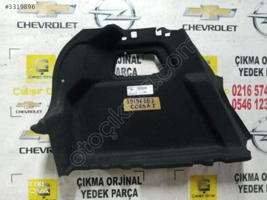 OPEL CORSA F SOL BAGAJ DÖŞEMESİ OEM 13307350  SÖKME YEDEK PARÇA