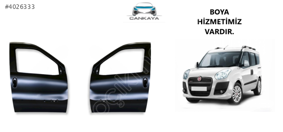 FİAT DOBLO 3 ÖN KAPI SAG/SOL SIFIR ADET FİYAT 52098242/52122946
