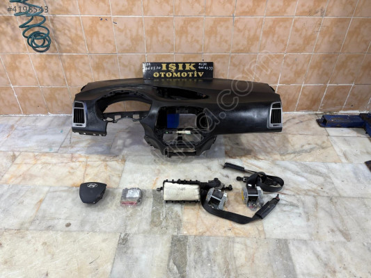 hyundai i20 ön göğüs torpido airbag hava yastığı çıkma orjinal