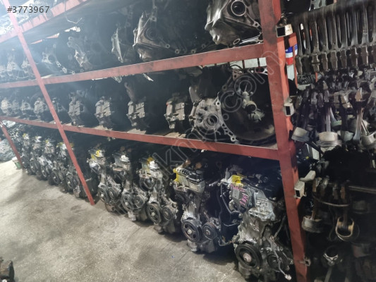 TOYOTA AVANSİS 1 AZ ORJİNAL ÇIKMA MOTOR ÇAVUŞOĞLU TOYOTA