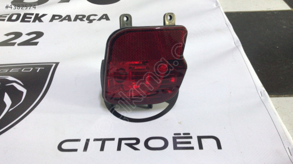 CITROEN C4 X SOL ARKA SİS FARI ÇIKMA ORJİNAL YEDEK PARÇA