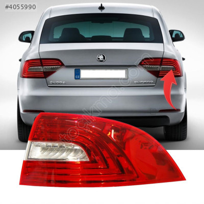 3T5945096A Skoda Super B 13-15 Sağ Ledli Dış sTop Lambası