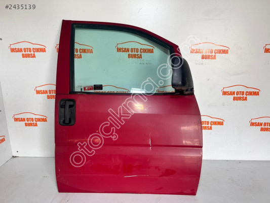 Fiat scudo sağ ön kapı araçtan sökme kırmızı renk