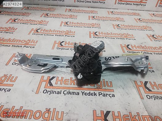 RENAULT MEGANE 4 SOL ARKA CAM MOTORU VE KRİKOSU C49018-101