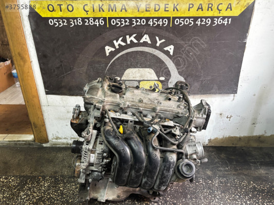 Orijinal TOYOTA COROLLA 1.6 VALFMATİKLİ 1ZR Komple Motor