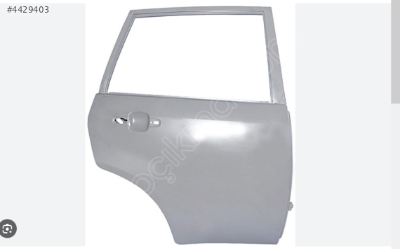 TİGGO 3 SAĞ ARKA KAPI SIFIR ORJİNAL HATASIZ