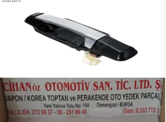 KİA SORENTO DIŞ KAPI KOLU ARKA SAĞ-SOL 2002-2008 83660-3E051