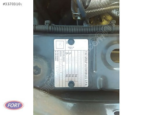 FİAT 1.6 MLTJET KOMPLE MUAYYER GARANTİLİ MOTOR