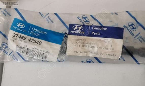 37482 42540 HYUNDAI H100 KAMYONET STAREX REKORLU VAKUM YAĞ HORTUM