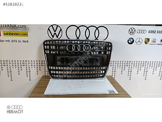 OEM 4L0853651 AUDİ Q7 07-09 ÖN PANJUR LOGOLU (ÇIKMA ORİJİNAL)