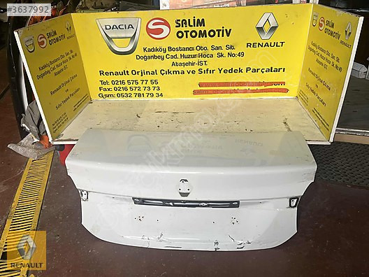 RENAULT SYMBOL 2018 ÇIKMA ORJİNAL BAGAJ KAPAĞI VE DİĞER PARÇALAR