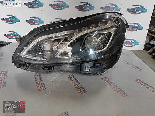 MERCEDES W212 SOL FAR BEYİNLERİ ÜSTÜNDE 2013-2016 BİNBİR OTO FAR