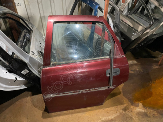 OPEL VECTRA B SOL ARKA KAPI BORDO HATASIZ