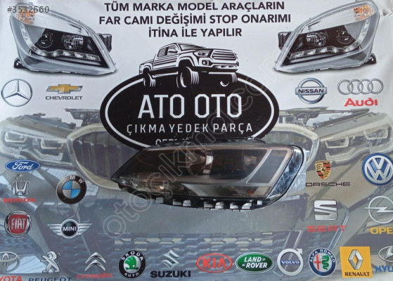 VOLKSWAGEN JETTA ORJİNAL ÇIKMA SOL FAR