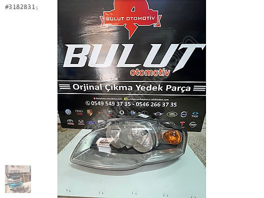 Audi a4 2006-2008 sol ön far orjinal çıkma