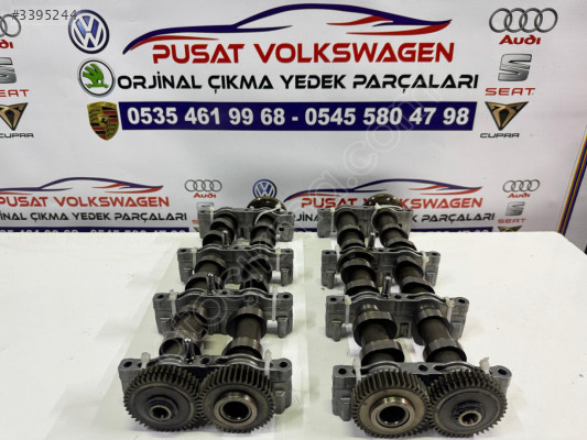AUDİ A5 3.0TDİ ÇIKMA EKSANTİRİK MİLLERİ TAKIMI CRC CDU MOTOR