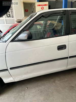 OPEL ASTRA F  SOL ÖN KAPI BEYAZ HATASIZ ORJİNAL GM