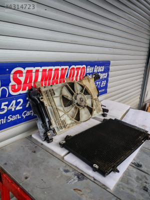 COROLLA 2002-2007 BENZINLI FAN SU KLIMA RADYATÖR-DÜZCE ÇIKMA