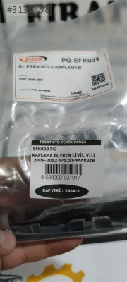 EFK003 PG KAPLAMA EL FREN CİVİC VIII 2006-2012 47125SNAA82ZB