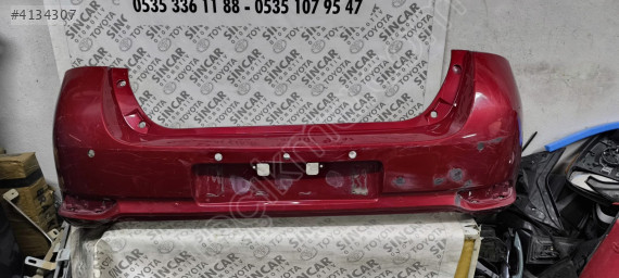 Orjinal Çıkma Toyota Auris 2016-2018 Arka Tampon