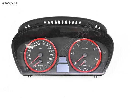 BMW E60 E61 E63 Dizel Gösterge Paneli Km Saati Kadran