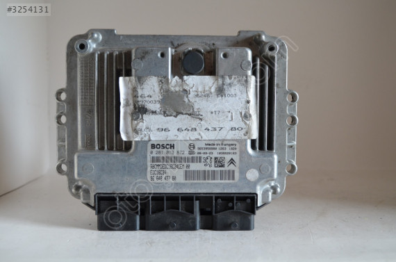 0281013872 9664843780 1039S20163 9653958980 MOTOR BEYNİ EDC16C34