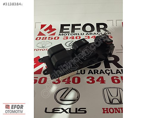 TOYOTA HİLUX SIFIR SOL ÖN CAM DÜĞME 98-05 OEM NO : 84820-60090
