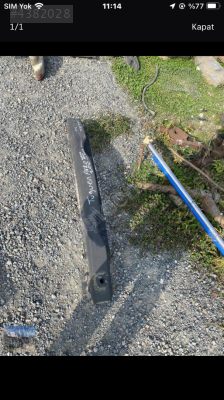 Volkswagen Tiguan arka tampon demiri 2010