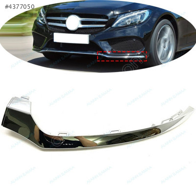 2058851374 C-CLASS W205 14 ON TAMPON SÜS ÇITASI PARLAK SİYAH SOL