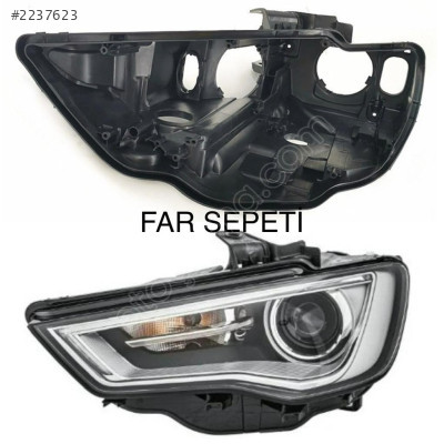 AUDİ A3 XENON SOL FAR KASASI SIFIR 2013-2016 UYUMLU
