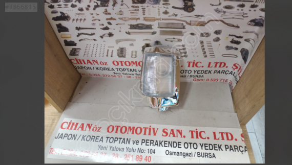 NİSSAN DATSUN D21 GRİ SOL SİNYAL 1989-1997..