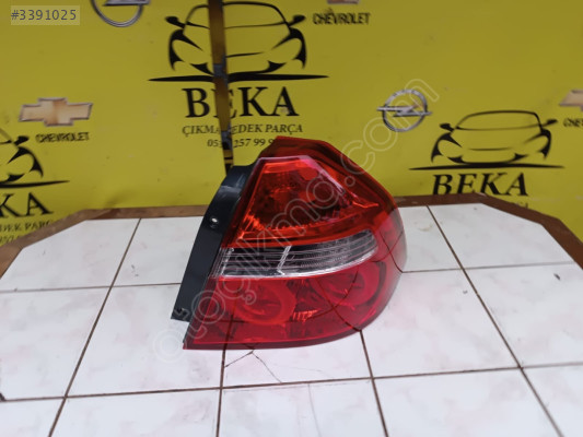 CHEVROLET AVEO SEDAN SAĞ STOP SIFIR DEPO YEDEK PARÇA