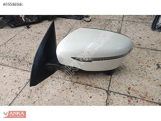 2015 SONRASI NİSSAN QASHQAİ SOL KAMERALI DOLU AYNA ÇIKMA ORJ