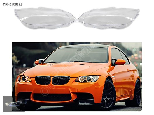 BMW 3 SERİSİ E92 SAĞ VE SOL TAKIM FAR CAMI SIFIR